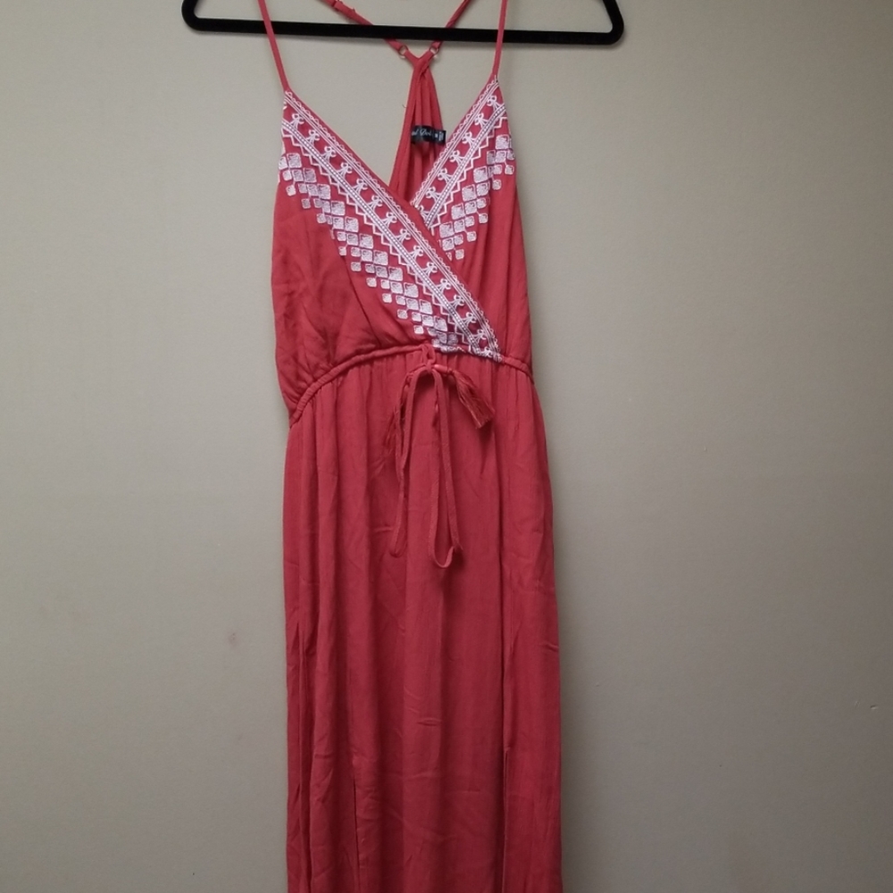 Orange Maxi Dress